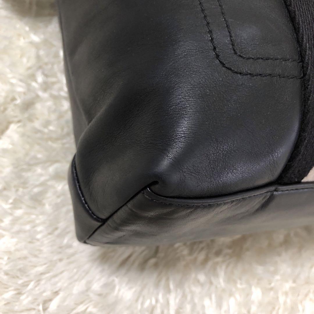 極美品✨バリー 2way トートバッグ A4 トレスポ レザー 黒 最高級 縦