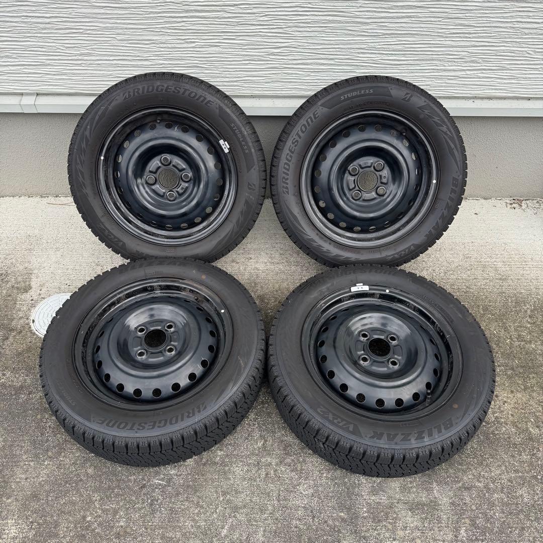 ブリヂストン 14インチ スタッドレスタイヤセットBRIDGESTONE