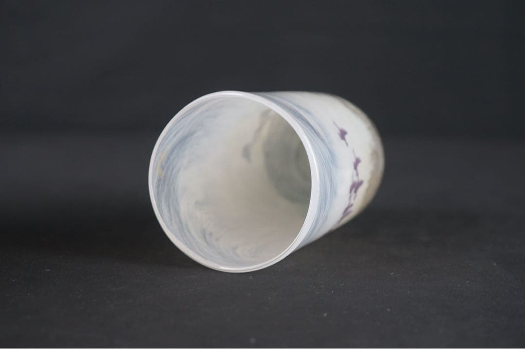 Kjell Engman シェル エングマン 作 北欧硝子 細中置 水指 茶道具 Kjell Engman シェル エングマン 作 北欧硝子 細中置 水指 茶道具