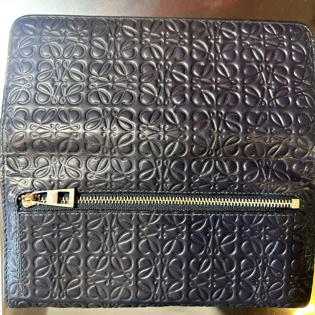 【値下げ】LOEWE 財布 ファスナー引手破損