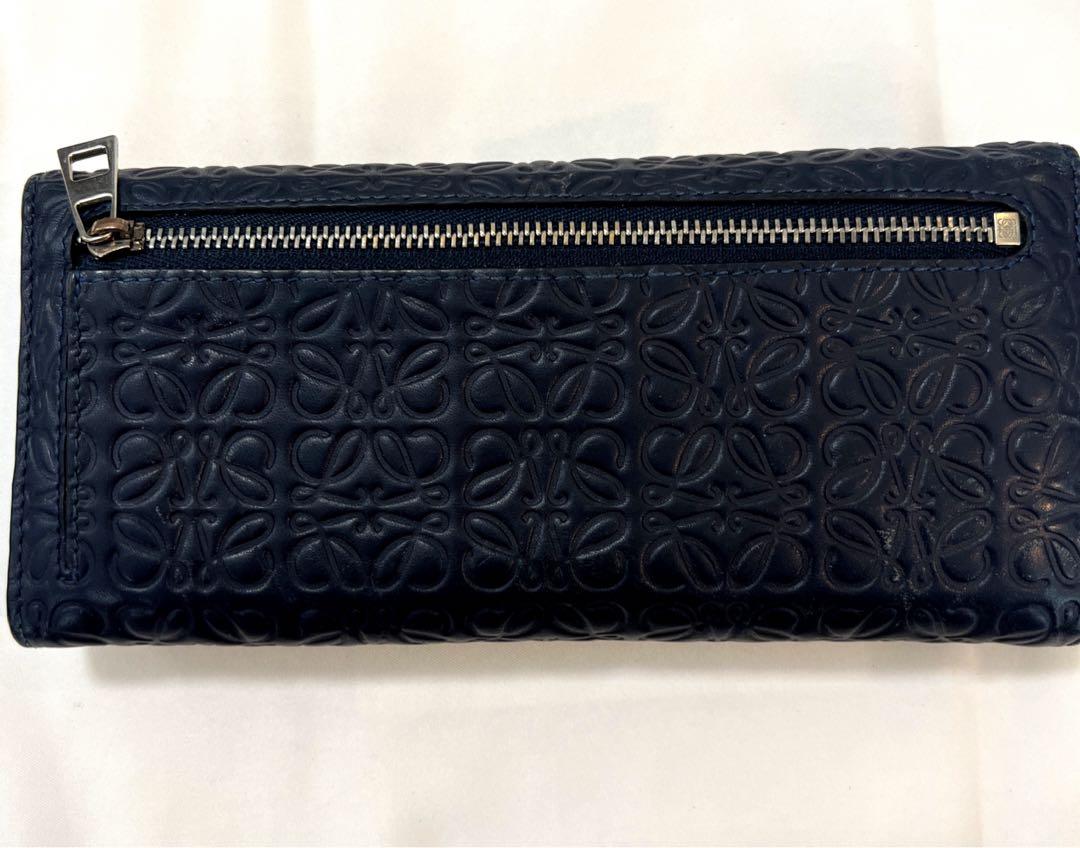 【値下げ】LOEWE 財布 ファスナー引手破損
