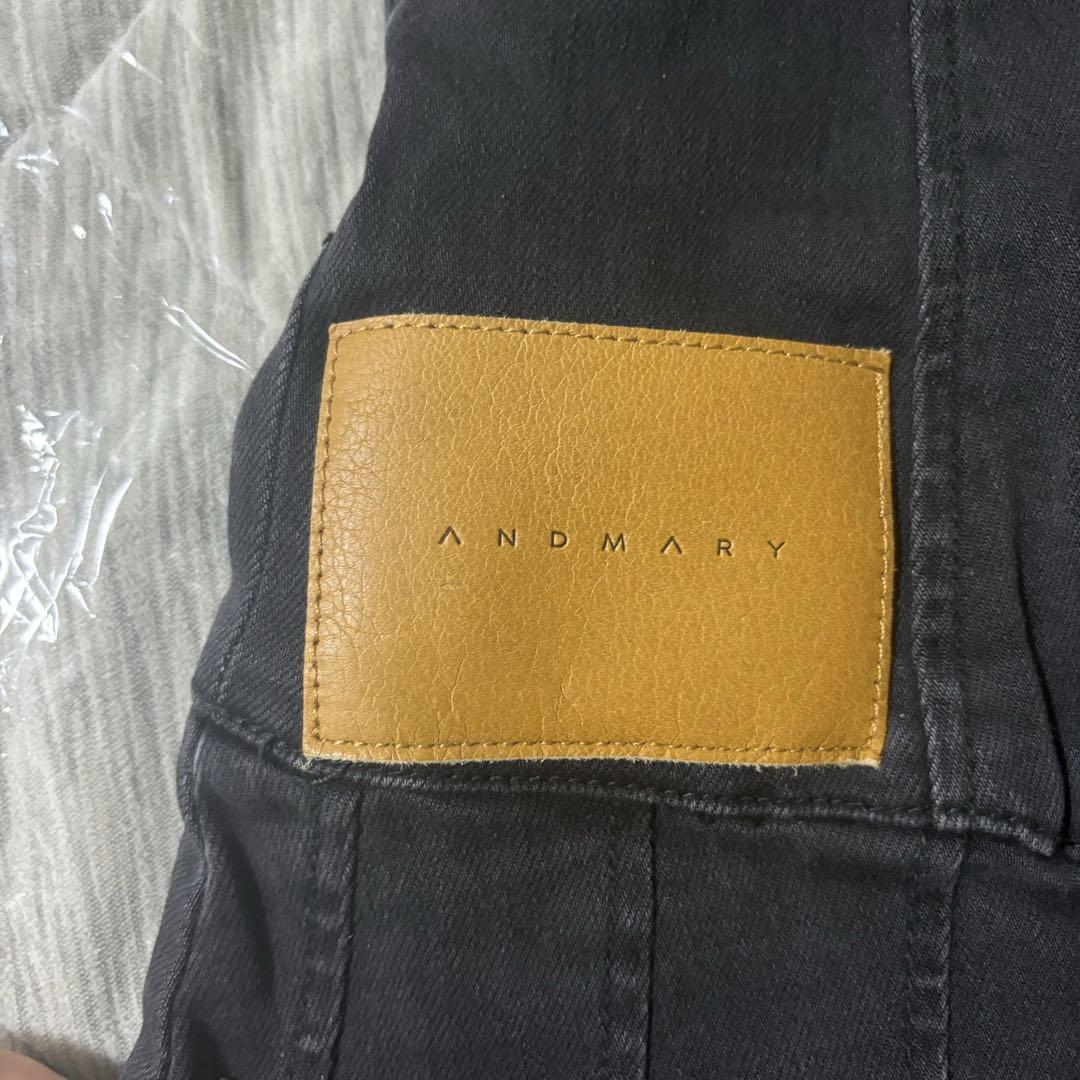 ワンピース andmary Bonnie denim mini dress