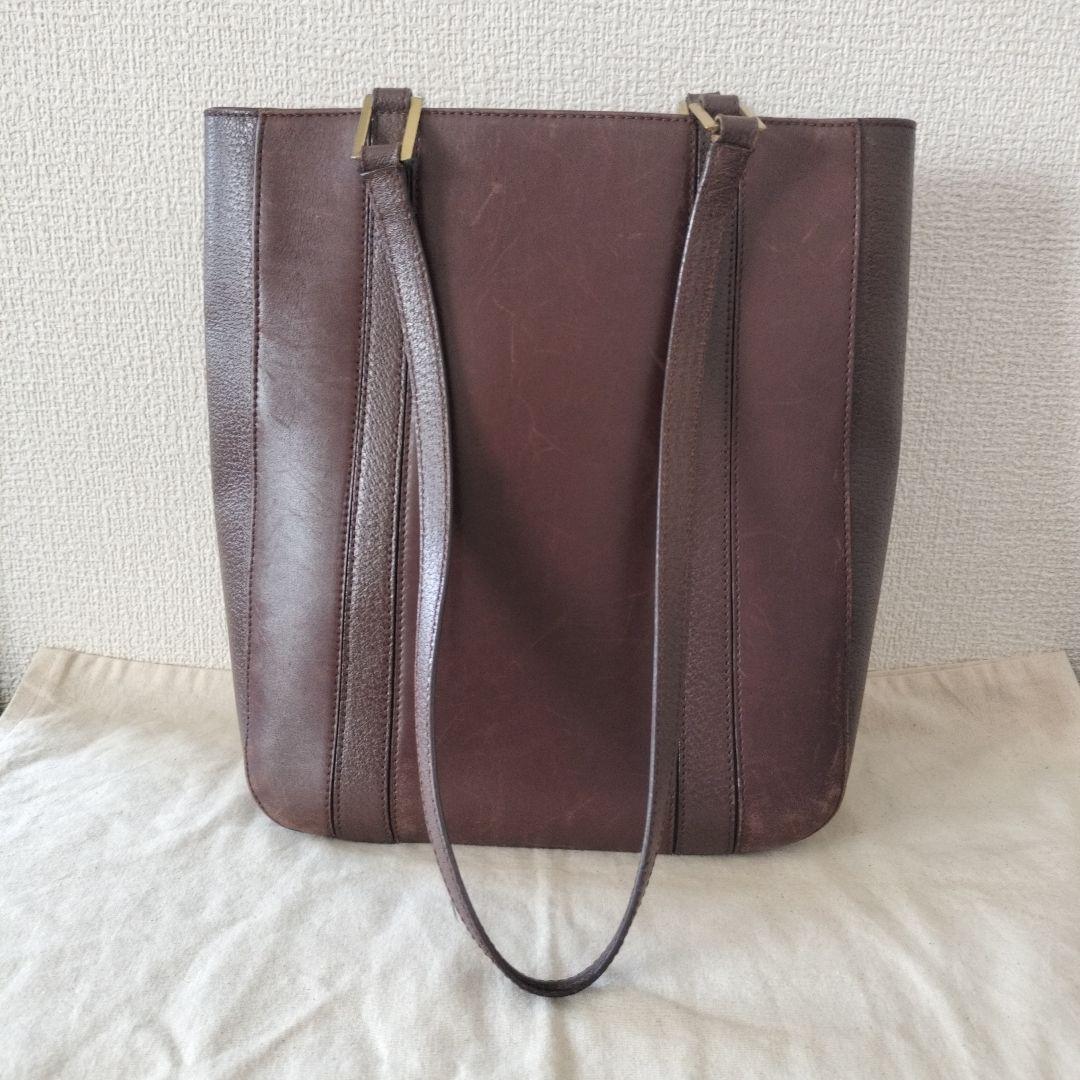 COACH コーチ レザー 2way トートバッグ ブラウン