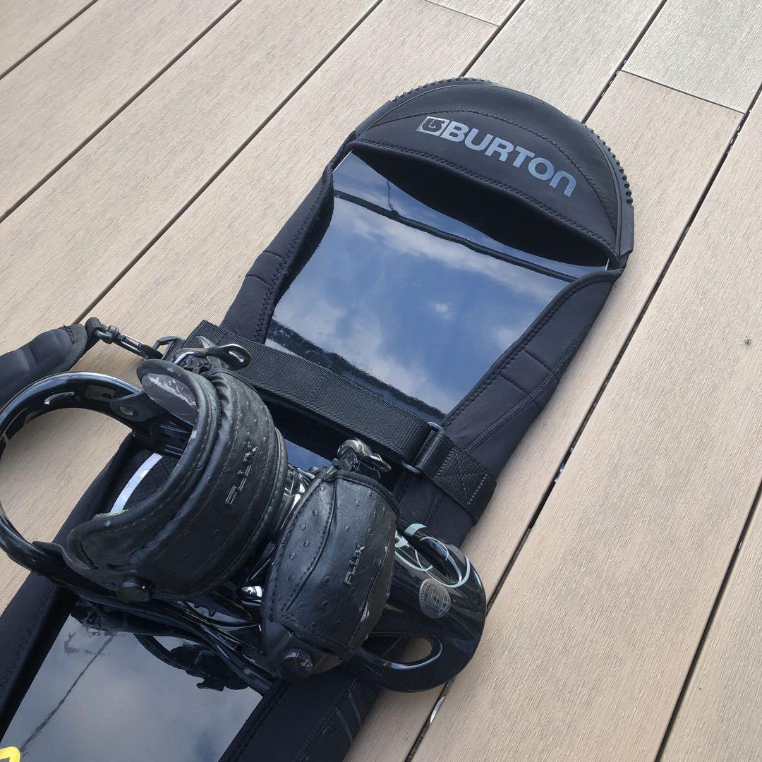 RCM RCM richman スノーボード 黒 FLUXビンディング付き