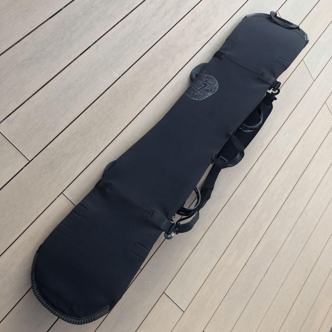 RCM RCM richman スノーボード 黒 FLUXビンディング付き