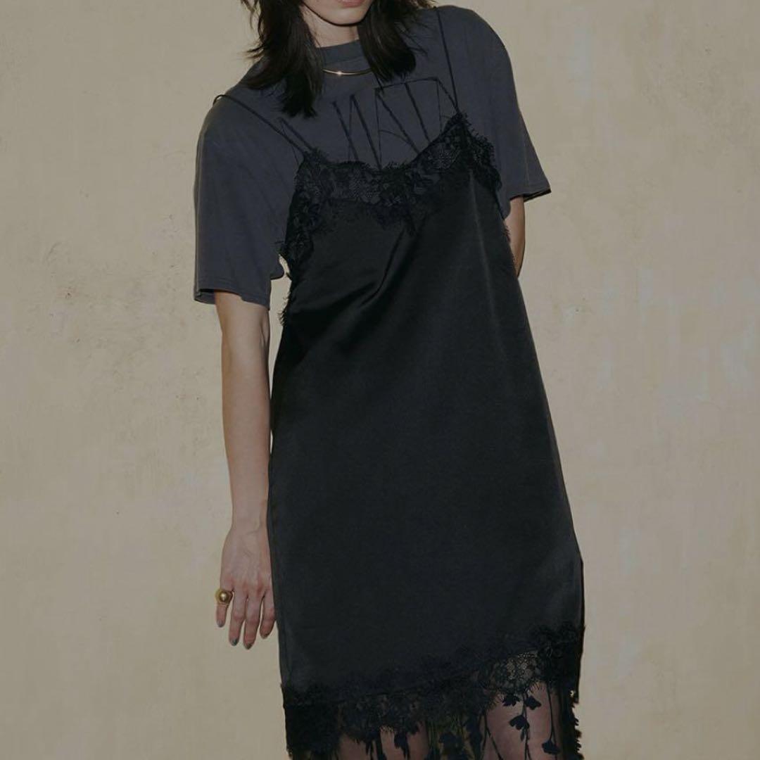 トップス MEDI MALTA TEE WITH LAYERED CAMI TOP