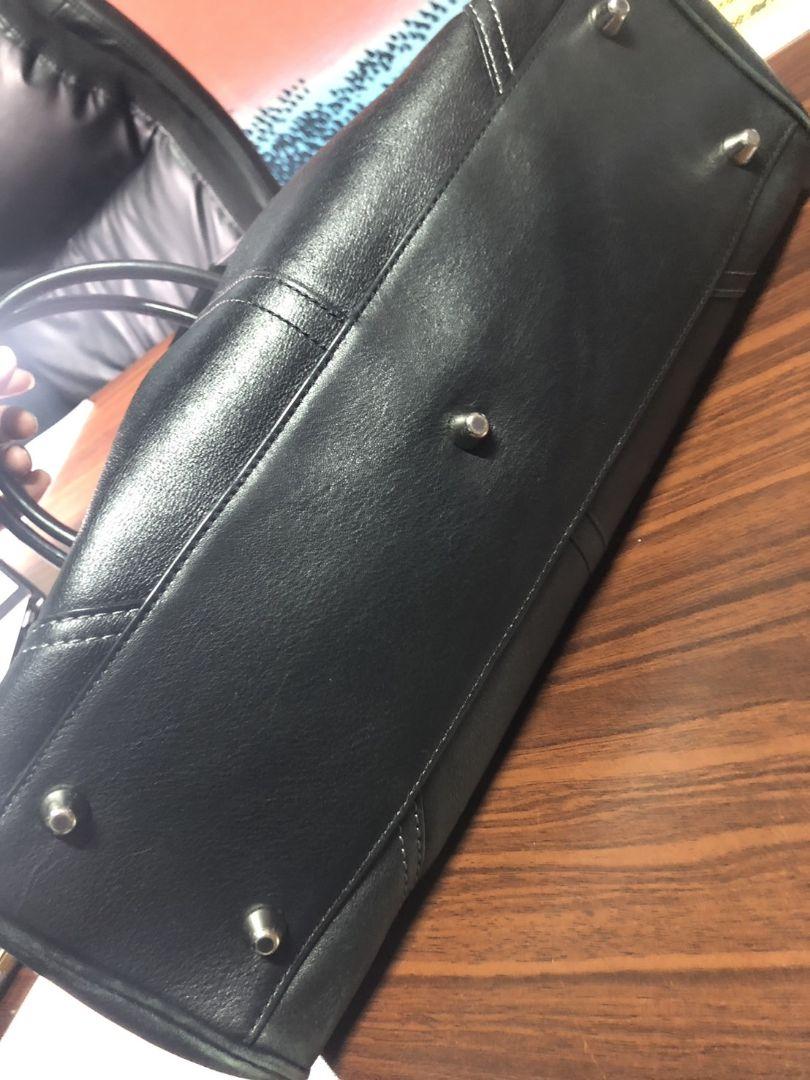 オンライン ショップファッション - COACH 黒 レザー ハンドバッグ