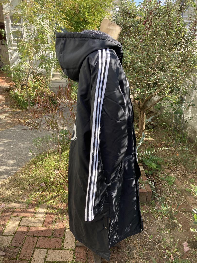 adidasアディダス　中綿　ベンチコート　スポーツ　防寒着　アウトドア　内ボア