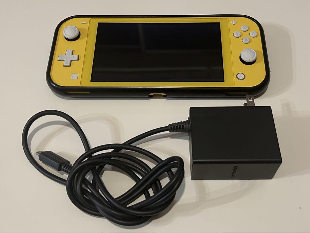 Nintendo Switch Lite イエロー本体＋充電アダプター(箱無し)