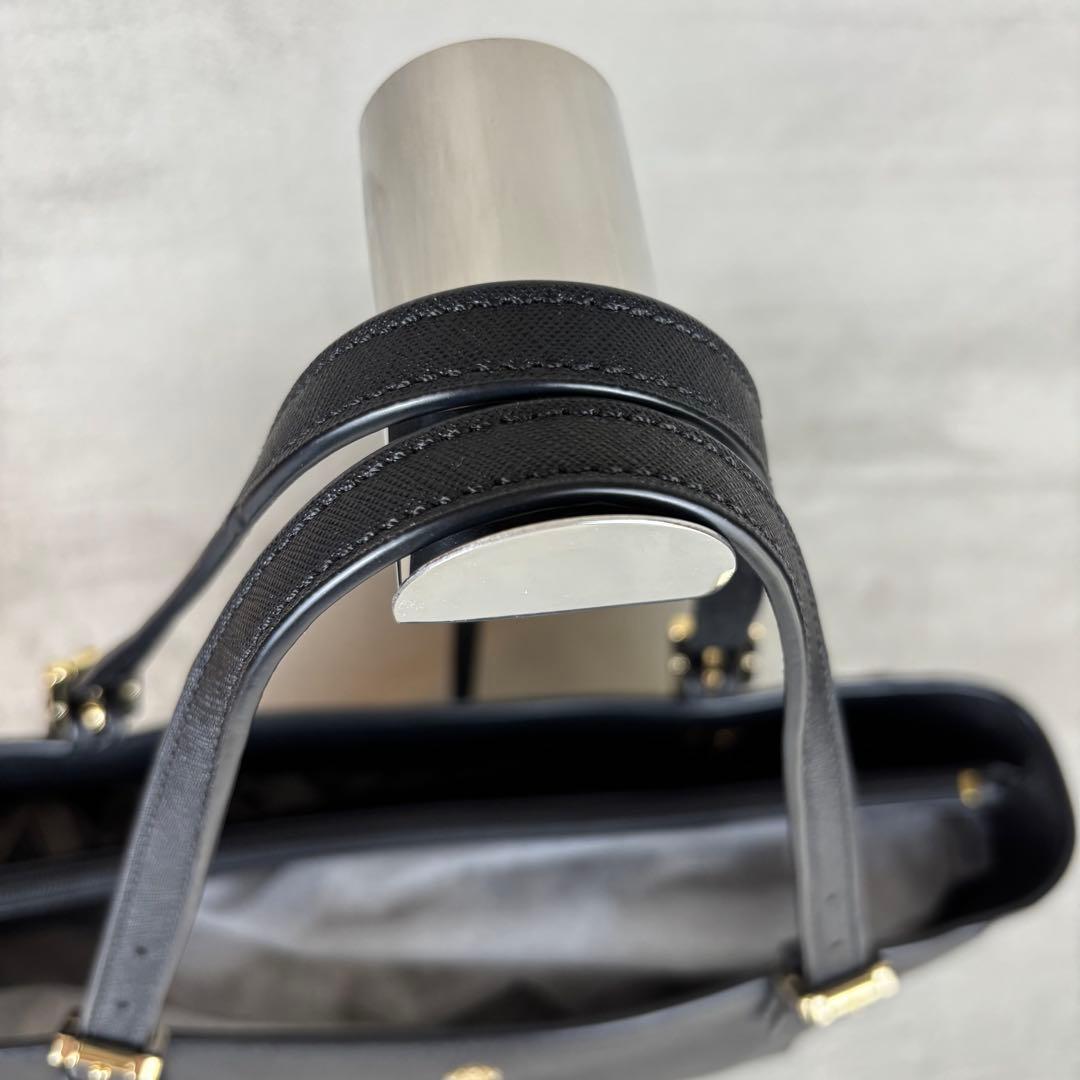 ★美品★ TORY BURCH トリーバーチ PVCレザー トートバッグ A4