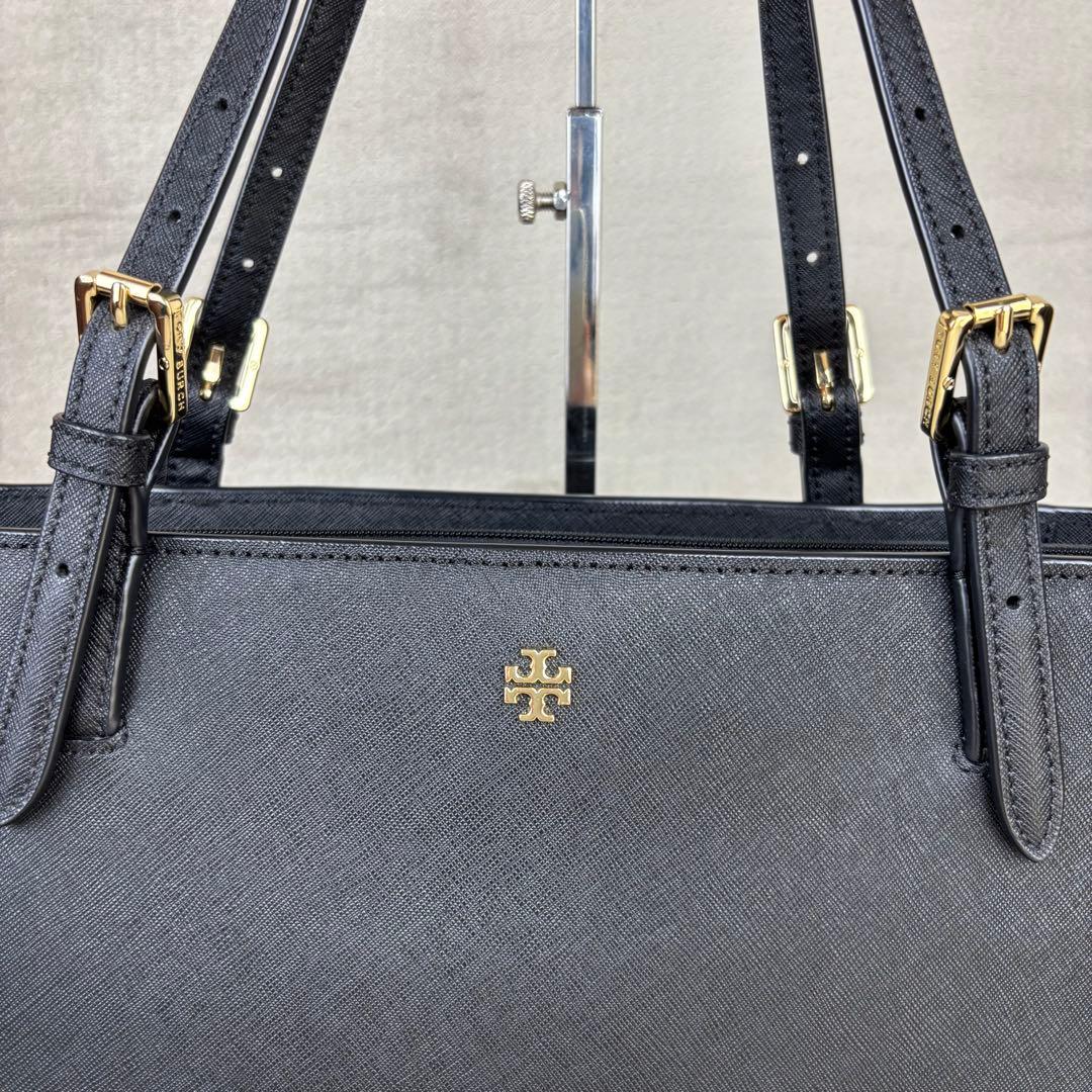 ★美品★ TORY BURCH トリーバーチ PVCレザー トートバッグ A4