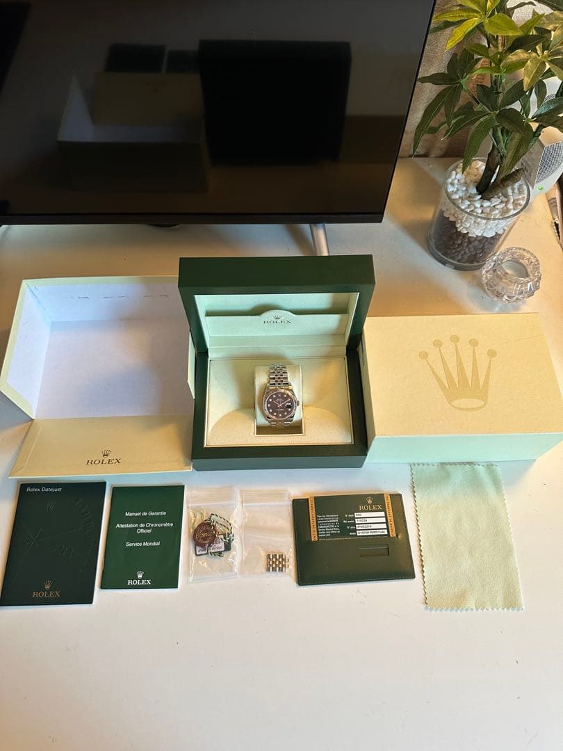 ロレックス　デイトジャスト10p