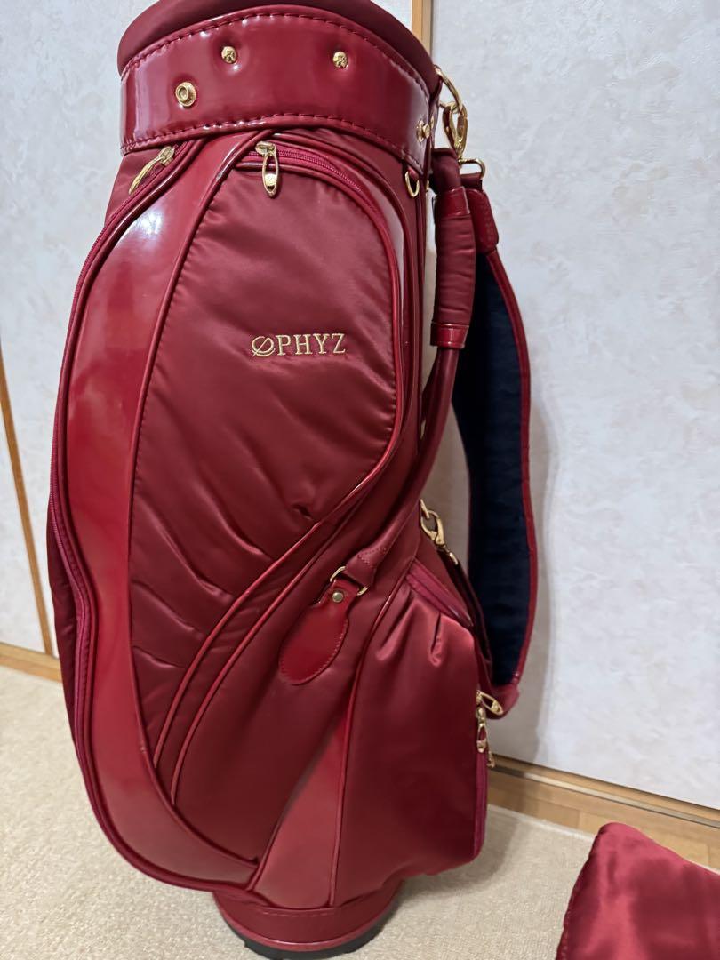 値下げ‼️ ブリヂストン　PHYZ ゴルフバッグ レッド