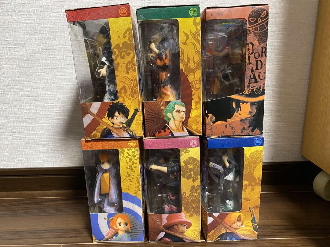 6点 セット 廃盤1000P パズル 花道 超ワンピーススタイリング フィギュア onepiecestarherotm01.jpg