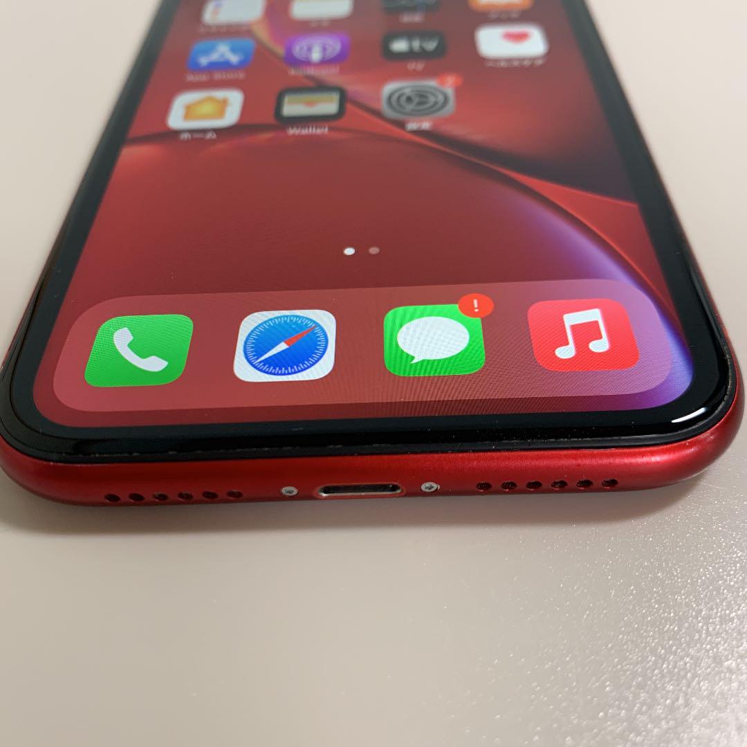 正規品国産 iPhone XR RED 256G SIMフリー 12295F X5dgV-m80434612142 通販低価