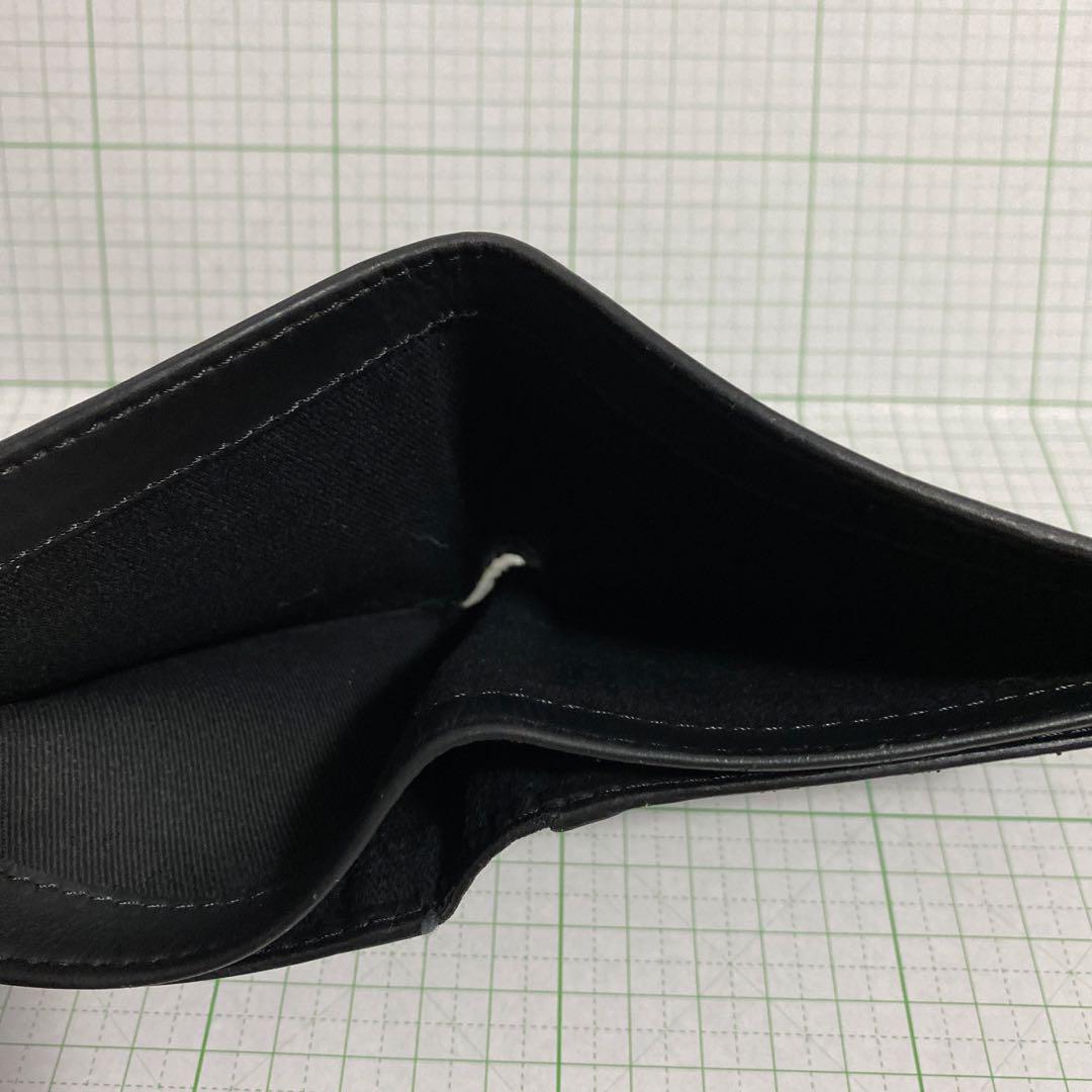【Maison Margiela】メゾンマルジェラ　メンズ　２つ折り財布　黒