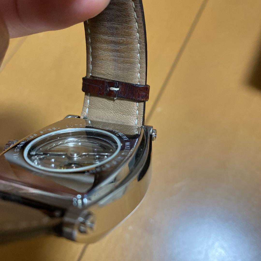 SWC レザーバンド　腕時計　オートマチック
