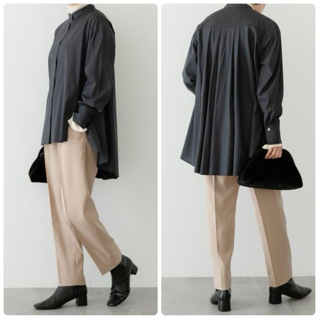 【新品】アーバンリサーチ／ドロストテーパードパンツ　ベージュ　シワになりにくい
