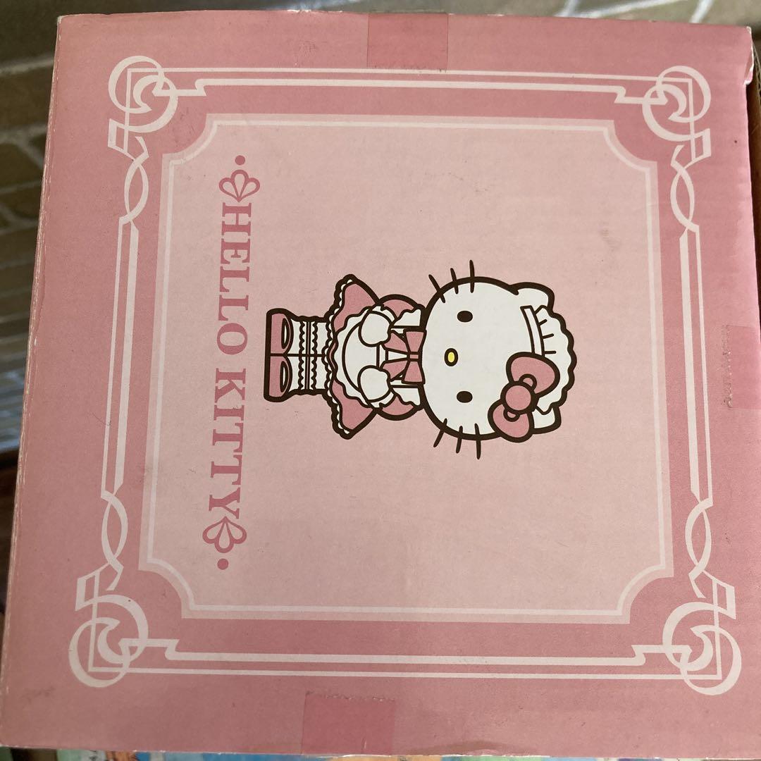 レア レトロ メイド ハローキティ おじぎアクションライト レア物☆ハロキティグッズ⭐︎メイドハローキティおじぎ