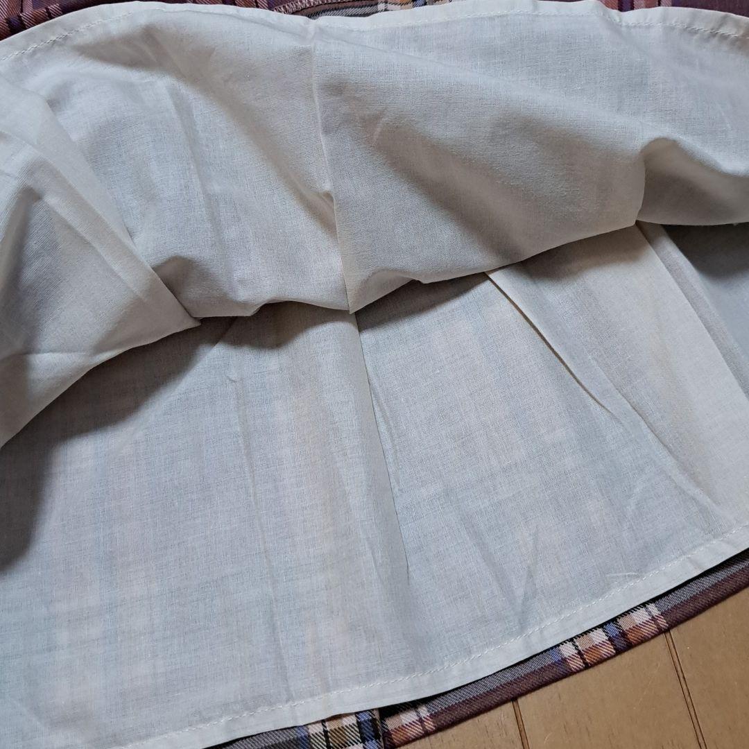 新品⭐️アマイア⭐️チェック柄ワンピース 100 秋冬