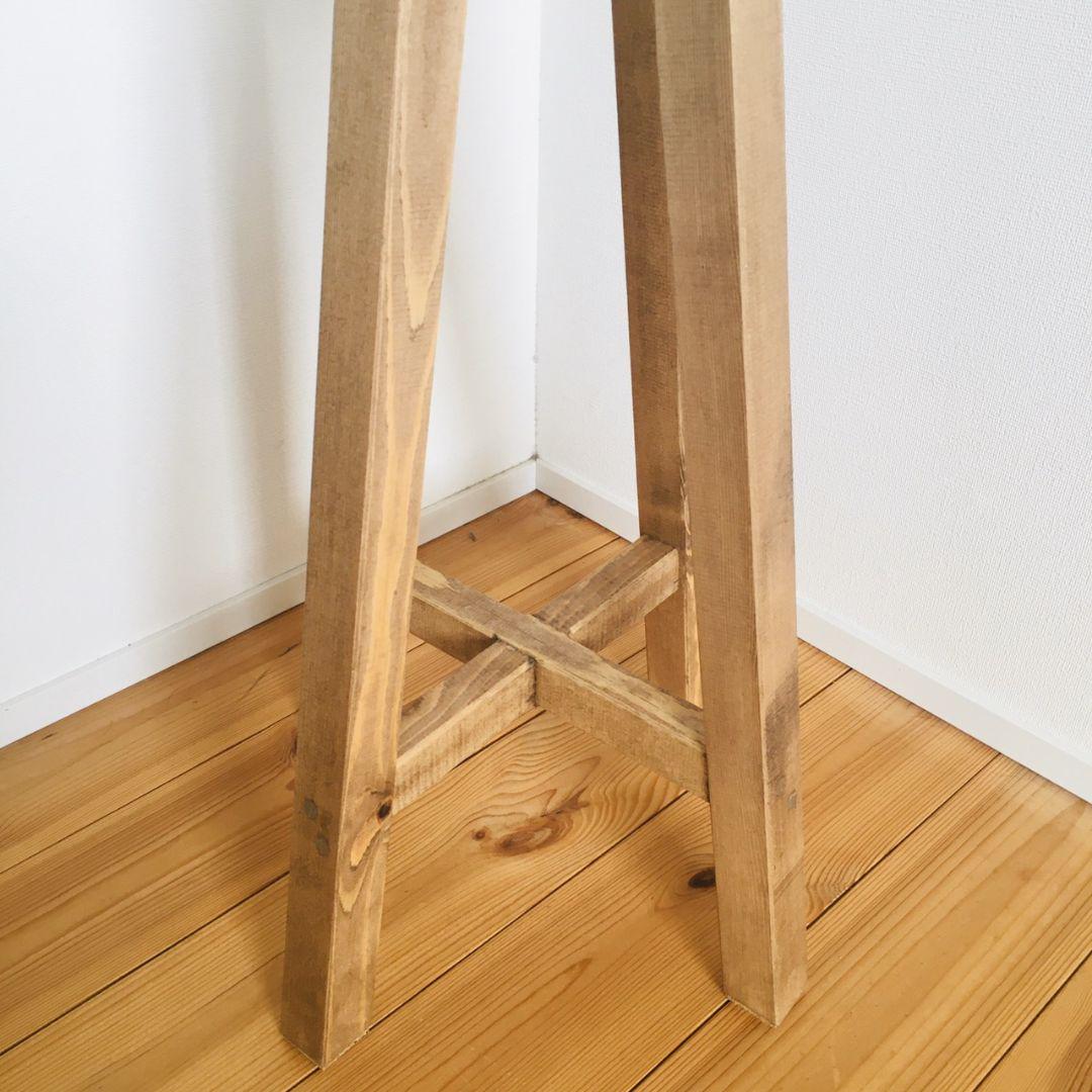 家具職人が作るレトロなスツール 高さ58㎝ - スツール 家具職人が作るレトロなスツール 高さ58㎝ - スツール