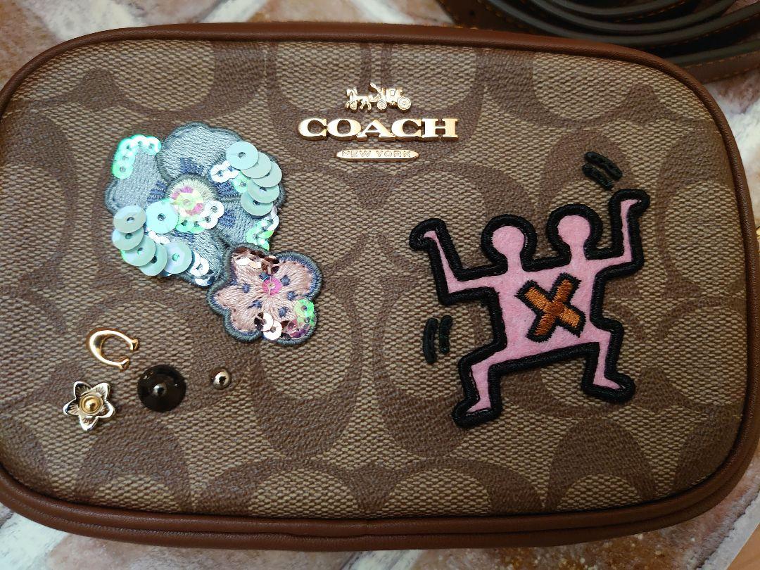 コーチ×キースへリング COACH Keith Haring ウエストバッグ