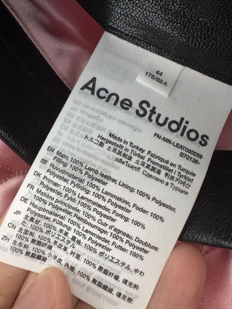 Acne Studious レザージャケット