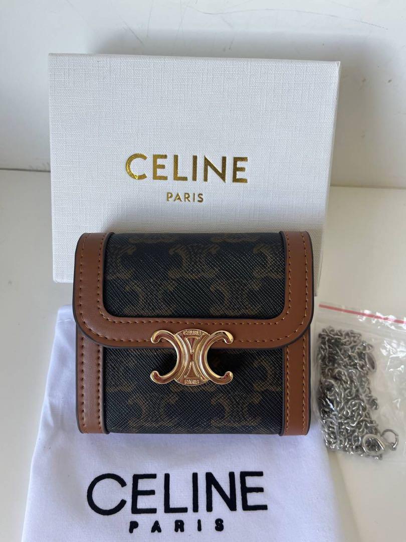 ✨新品✨CELINE セリーヌ トリオンフ 三つ折り財布