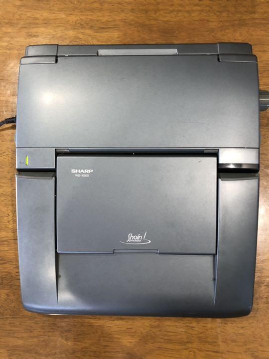 シャープのワープロ書院「WD-M800 - www.vladahbz.com 税込み価格 SHARP ワープロ 書院 WD-M800 ノートPC
