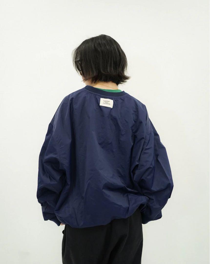 common gull products ささやかな彩りのナイロンプルオーバー