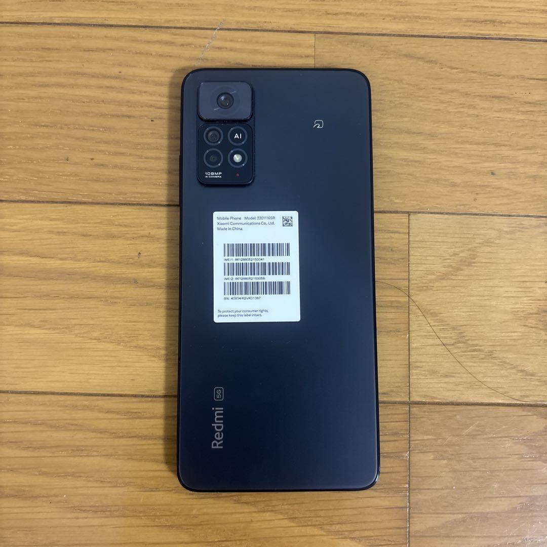 Xiaomi Redmi Note 11 Pro 5G 本体 ブラック