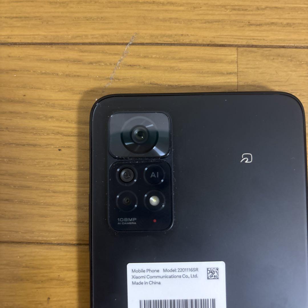 Xiaomi Redmi Note 11 Pro 5G 本体 ブラック