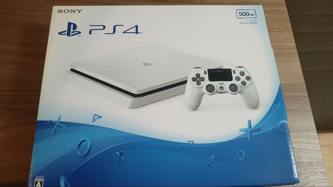 PS4 CUH-2000A 500GB 注意点要確認お願いします。 PS4ホワイト500GB CUH-2000A B02 本体＆周辺機器（注意点有