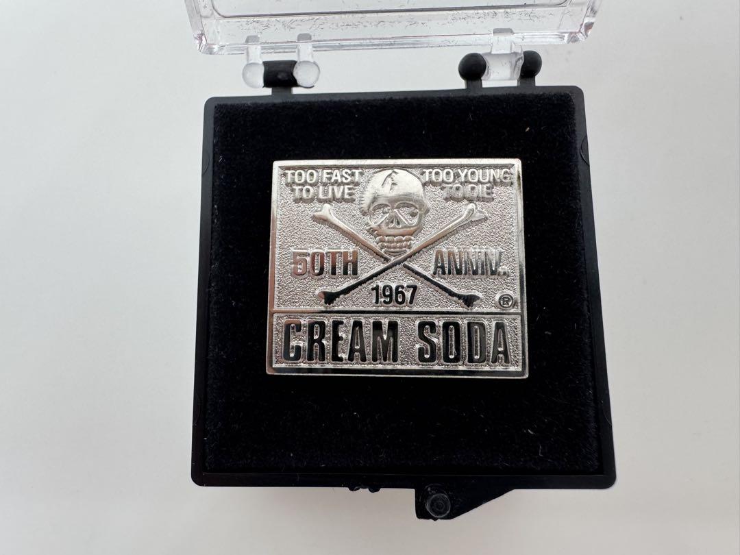 CREAM SODA 50TH ANNIV. ピンバッジ① - メルカリ