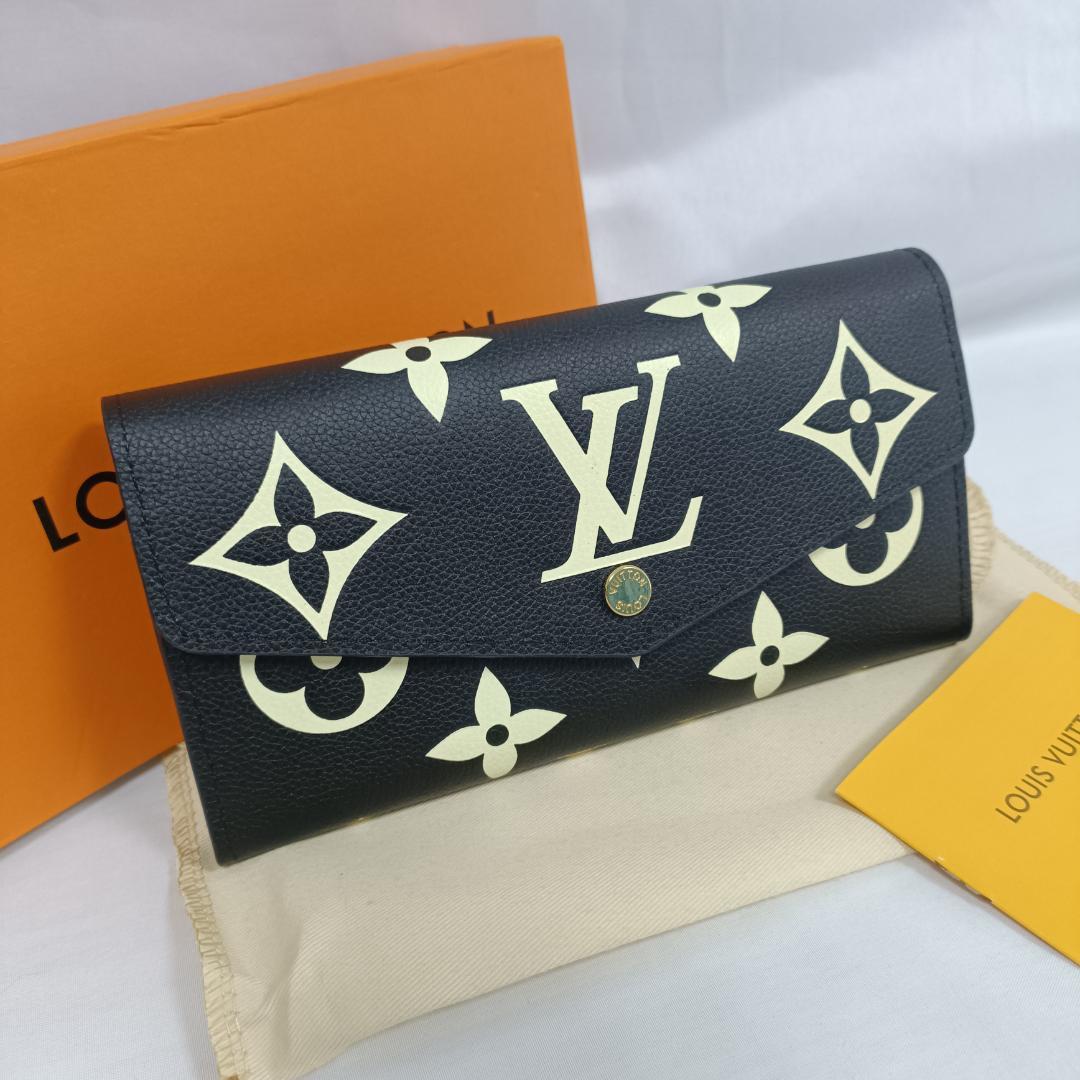 Louis Vuitton モノグラム 長財布 ブラック Louis Vuitton モノグラム 長財布 ブラック