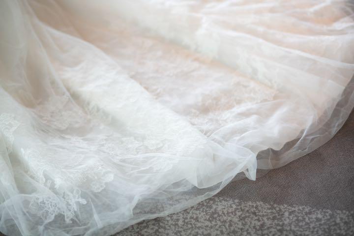 専用　verawang レース バレリーナ ☆新同サイズ0／7号ワンオーナー whitebyverawangレース