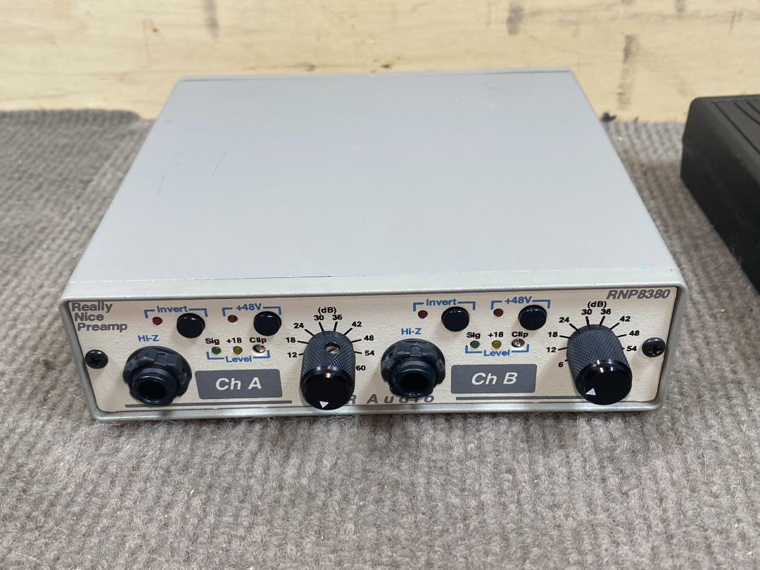 608 FMR AUDIO RNP8380 マイクプリアンプ