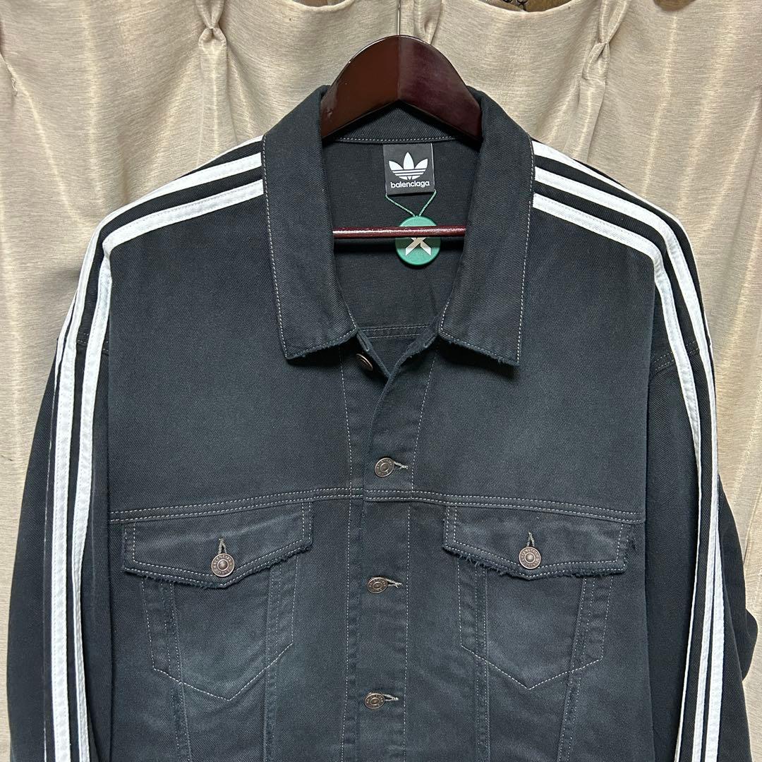 BALENCIAGA × Adidas denim jacket