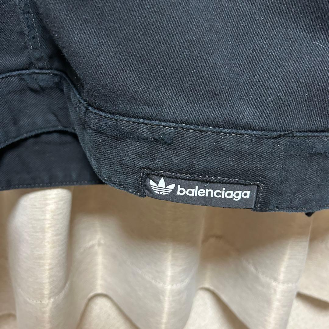 BALENCIAGA × Adidas denim jacket