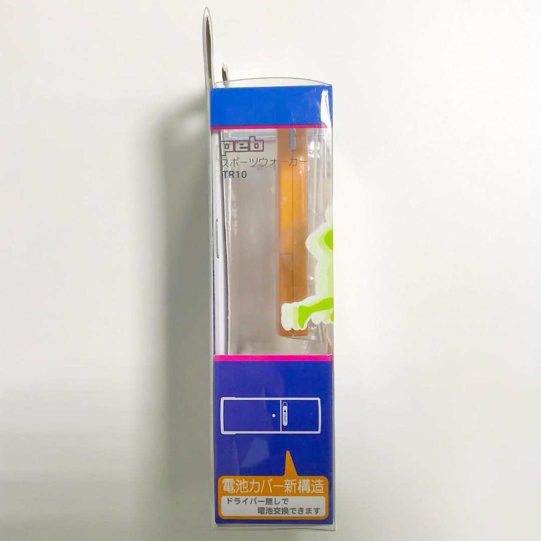 【未開封 新品】シチズン 活動量計 歩数計 peb TR10×OR ＋電池1個