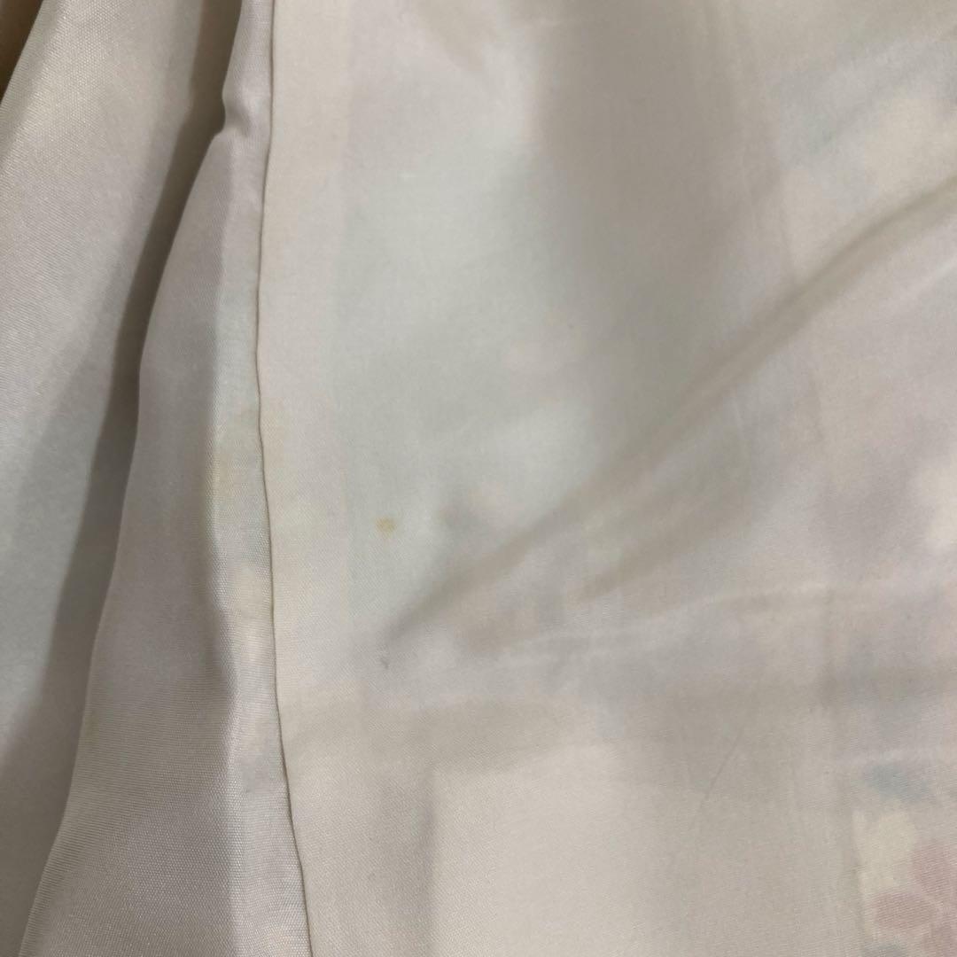 小紋 正絹 カラフルなデザイン 菱模様 上品な色味 広衿 袷 着物