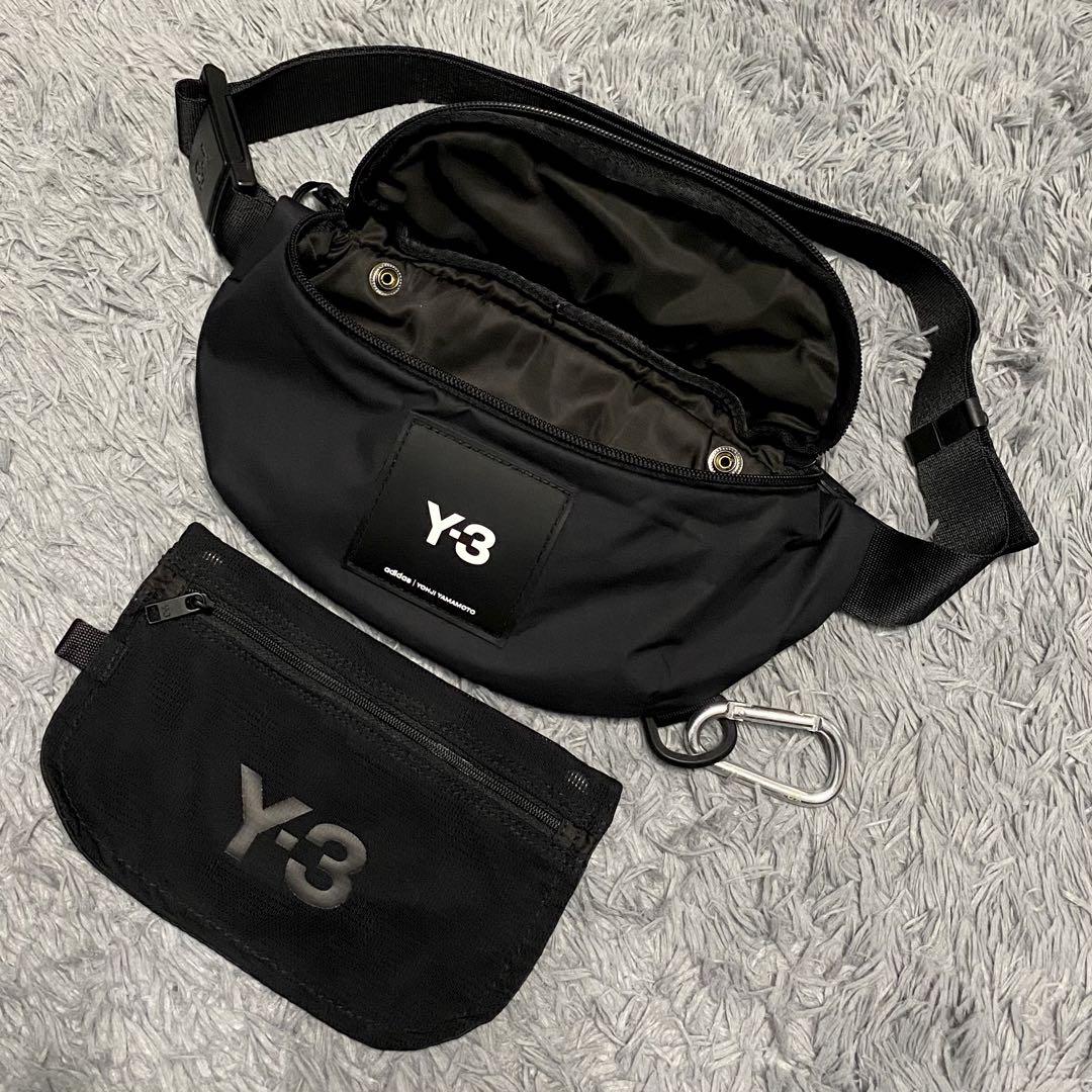 Y-3 スクエアロゴ ショルダーバッグ ボディバッグ ウエストポーチ