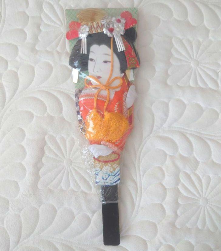 羽子板 女形 昭和レトロ
