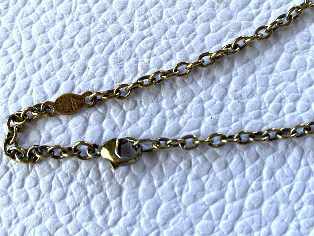 GEORG JENSEN デイジー　ネックレス　925S ゴールドカラー3cm