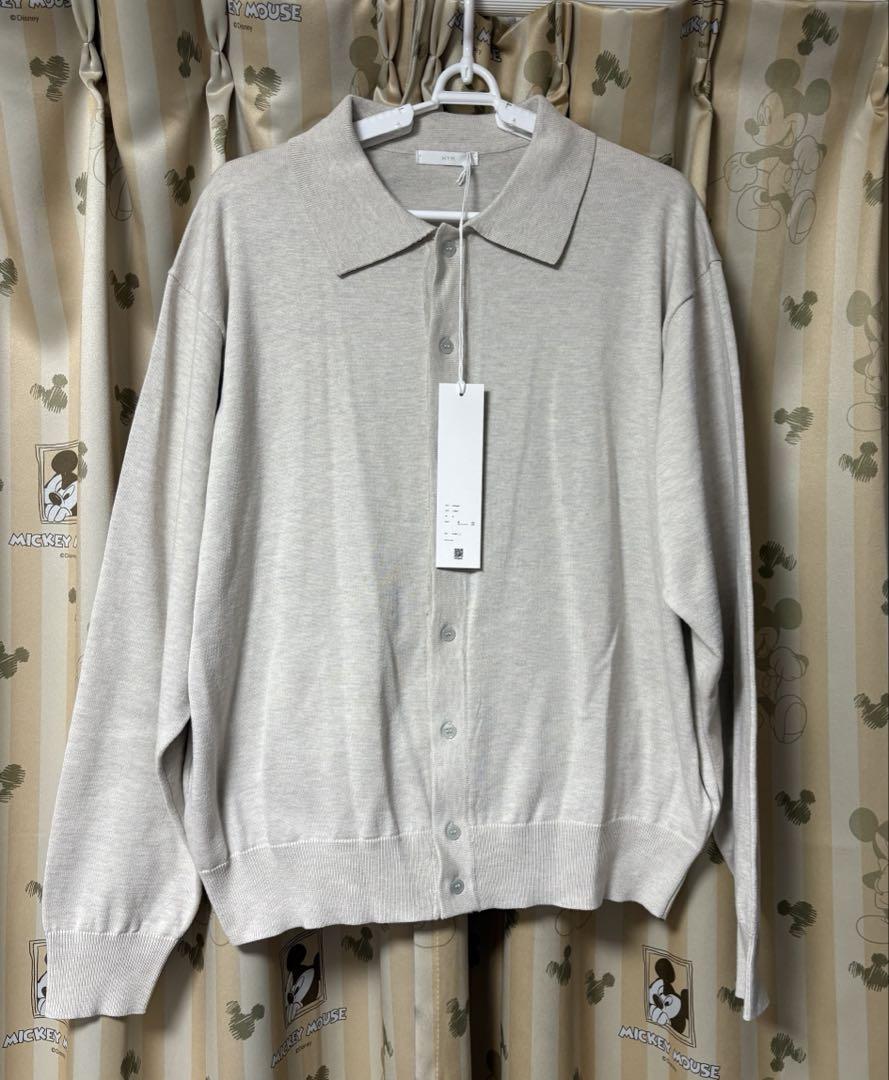 即完売品　WYM KNIT SHIRT CARDIGAN 新品タグ付き　Ｍサイズ 即完売品 WYM KNIT SHIRT CARDIGAN 新品タグ付き Mサイズ