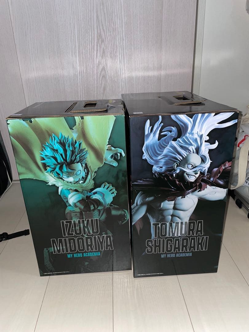 僕のヒーローアカデミア　相反する思い　A賞　緑谷出久　B賞　死柄木弔　フィギュア