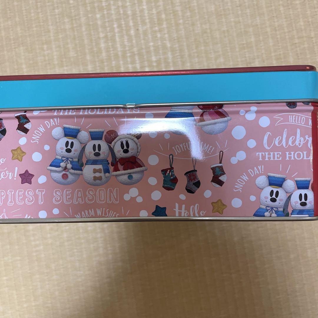 クッキー缶 ディズニー スノーマン クリスマス 缶のみ - メルカリ