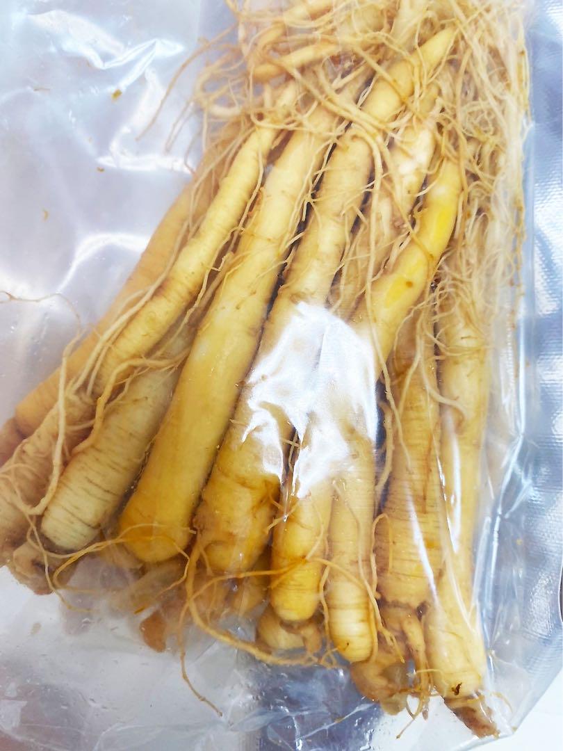 2袋！6年根高麗人参(生) 高麗人参 薬膳酒用 110g(約10本) 長白山産