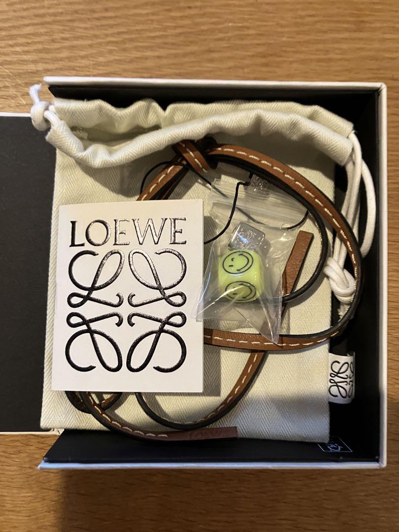 【新品未使用】LOEWE ロエベ ストラップとスマイルダイス.アナグラムダイス