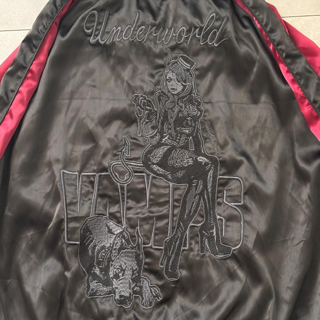 HYDE着用　VAMPS UNDERWORLD 初回特典　スカジャン VAMPS UNDERWORLD初回限定BOX 刺繍スカジャン HYDE着用 - メルカリ